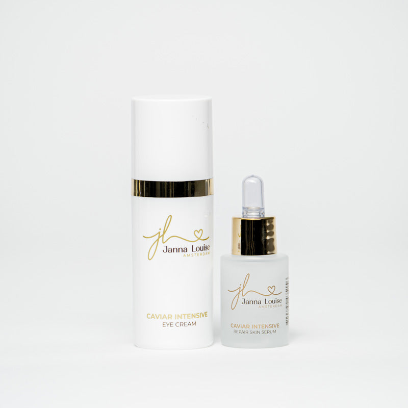 Skincare Bundle: Caviar Intensive - Eye Cream – 30ml + Caviar Intensive - Repair Skin Serum - 15 ML